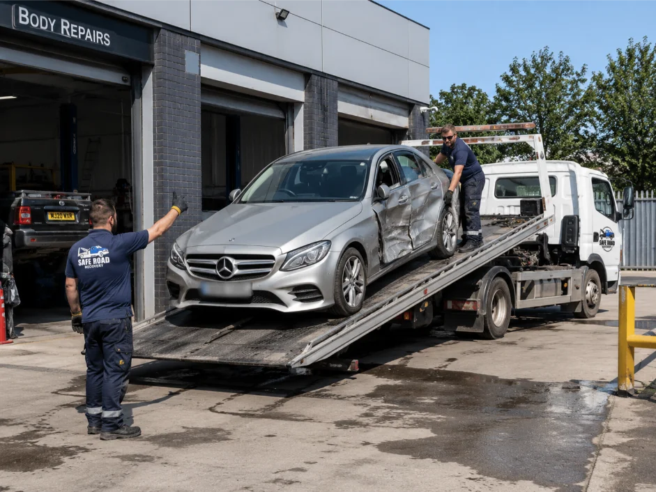 Mercedes Bodyshop Delivery Croydon Car Repair