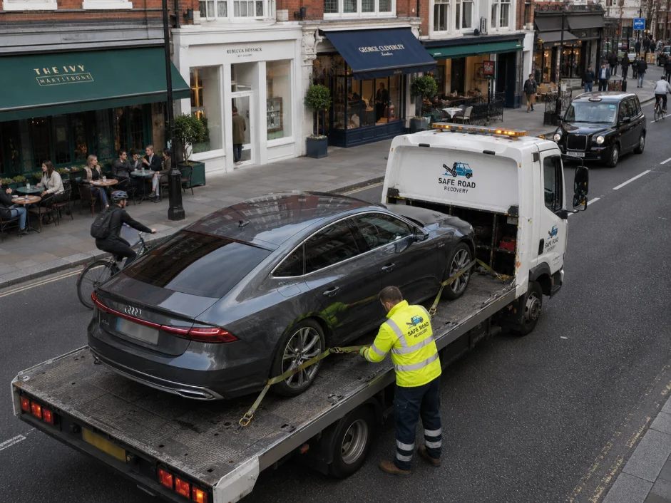 Audi Fastback Car Transport Marylebone