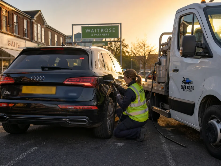 Audi Q5 Roadside Fuel Delivery Service
