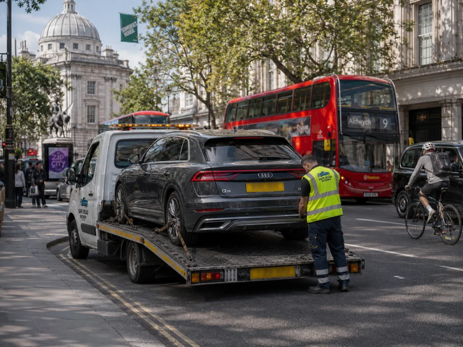 Audi Q8 Vehicle Transport Strand