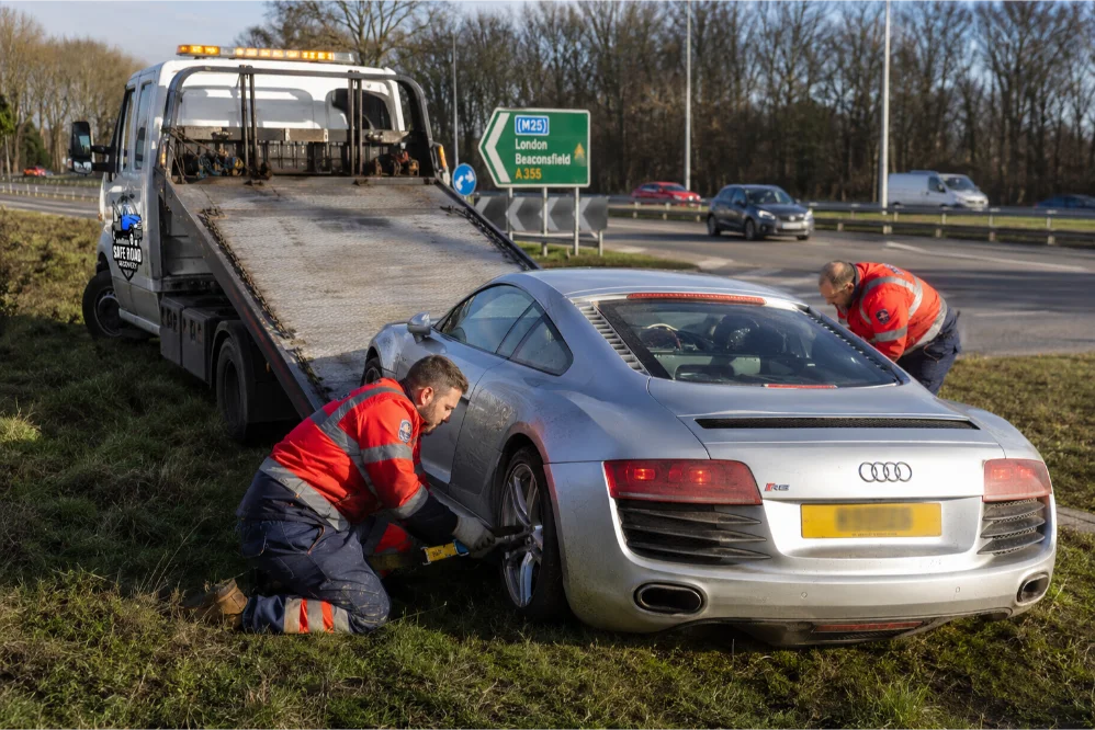 Audi R8 recovery Beaconsfield