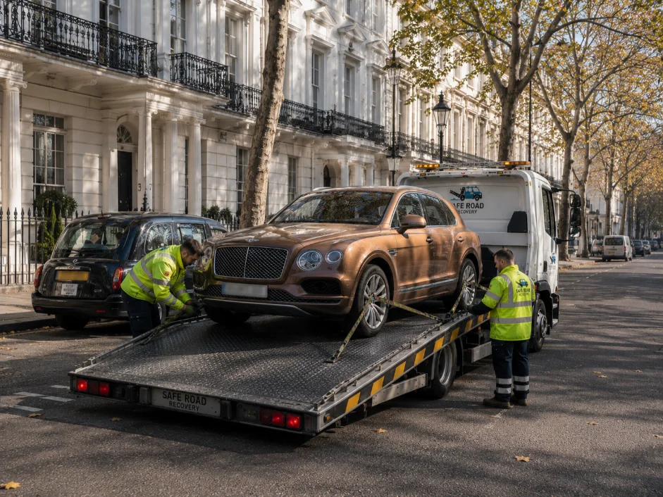 Bentley Bentayga Car Recovery in Belgravia