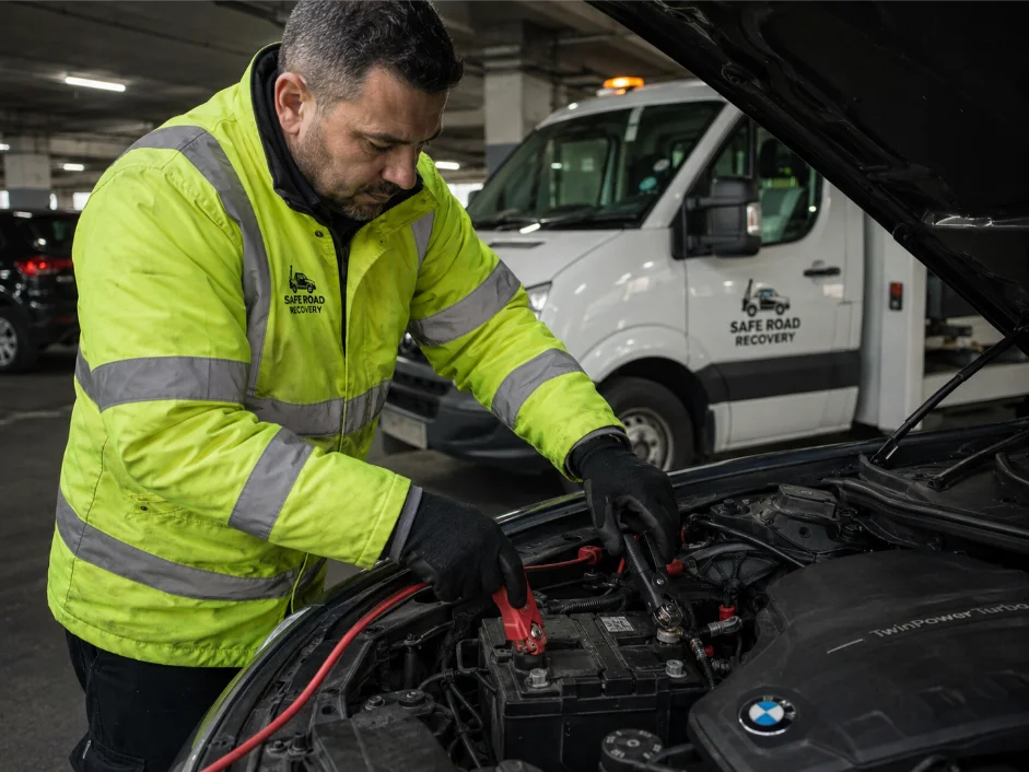 BMW Battery Jump Start Roadside Assistance
