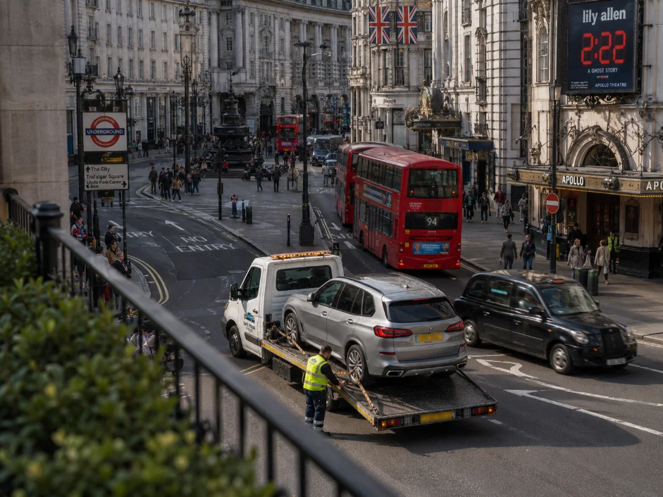 BMW X5 Vehicle Transport Piccadilly