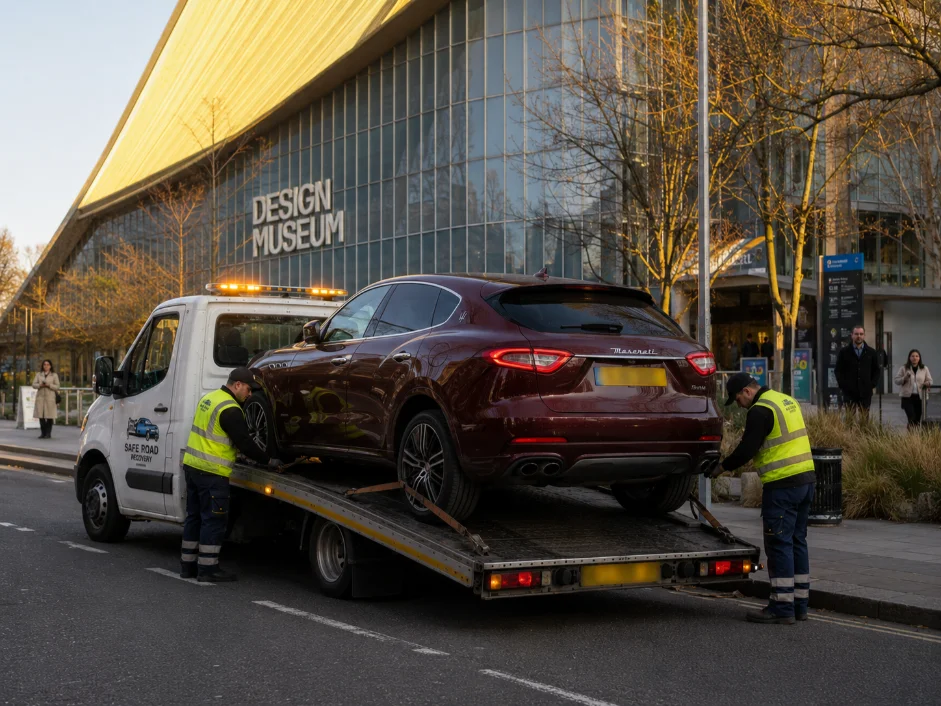 Car Recovery Design Museum Maserati Levante