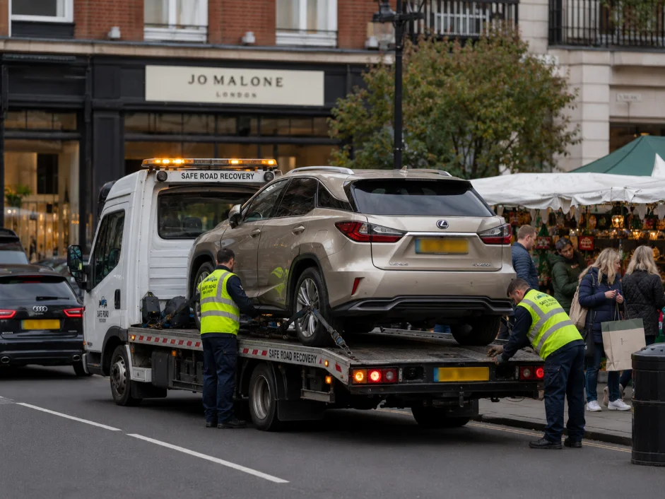 Car Recovery Duke Of York Square Chelsea Lexus RX