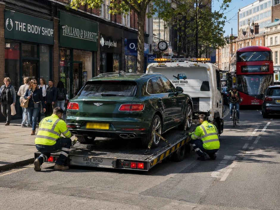 Car Recovery Kenington High Street Bentley Bentayga