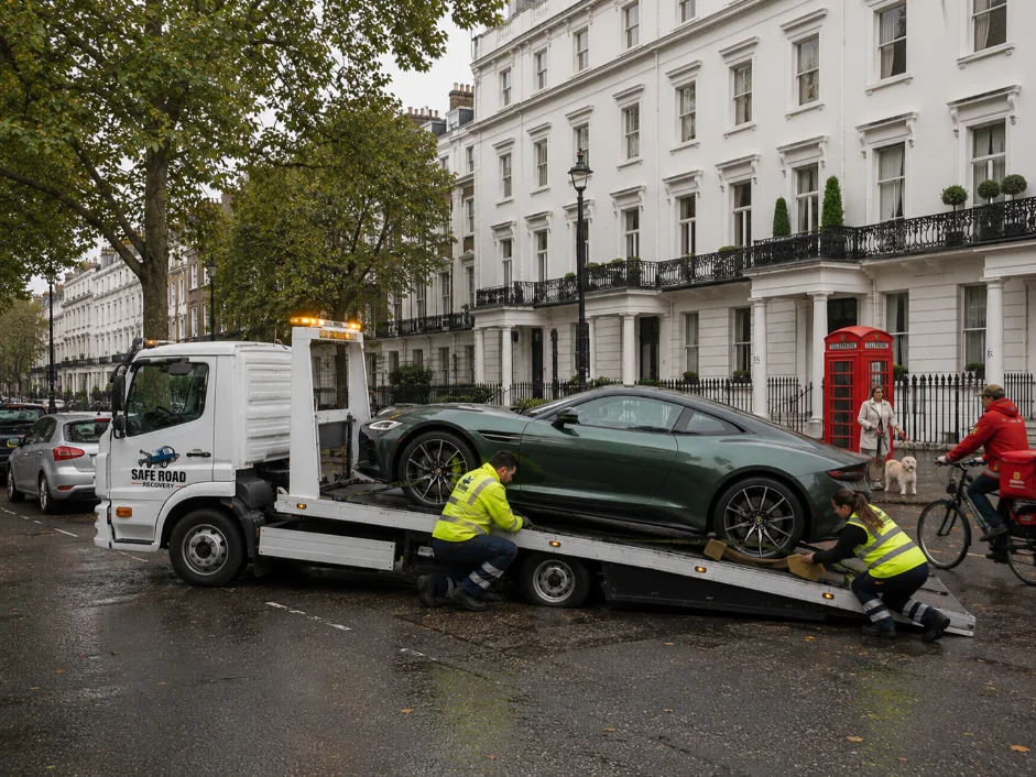 Car Recovery Pimlico Belgravia Aston Marin Rapid Recovery