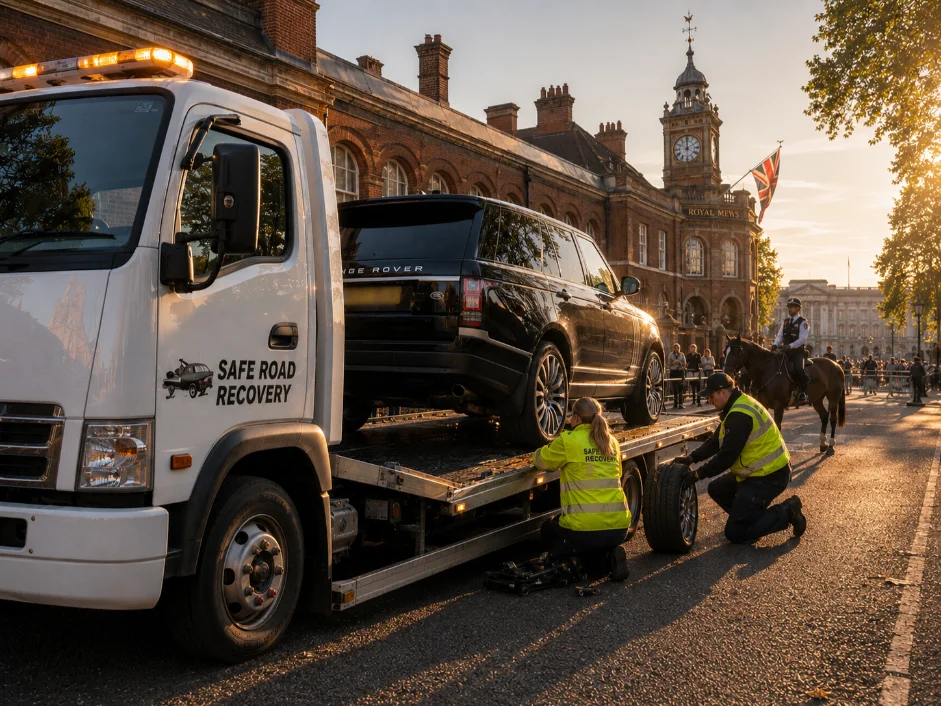 Car Recovery Pimlico Royal Mews Range Rover Recovery