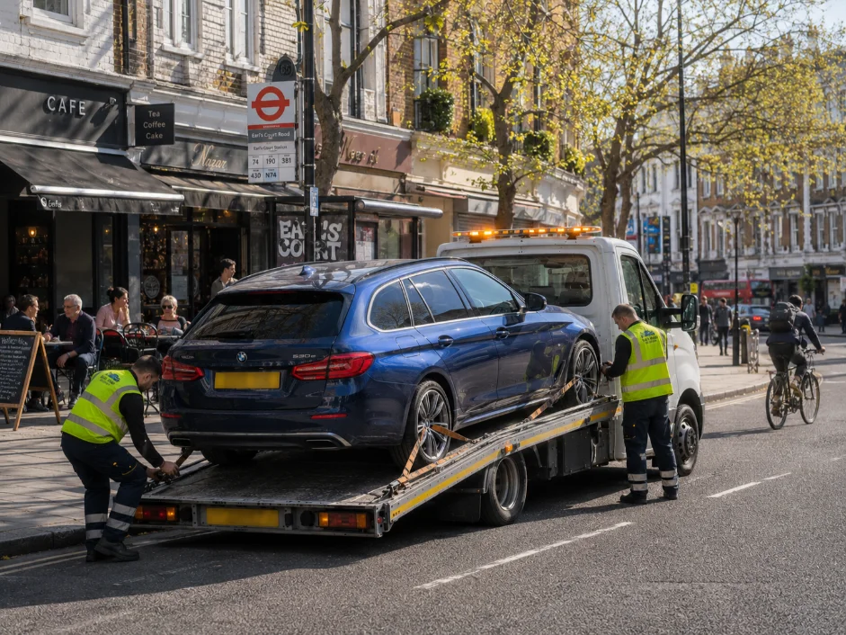 Earls Court Road Car Recovery BMW 5 Series Touring