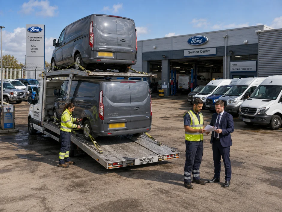 Ford Transit Custom fleet transport Ford dealership