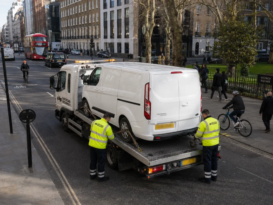 Ford Transit Custom Van Recovery Marylebone