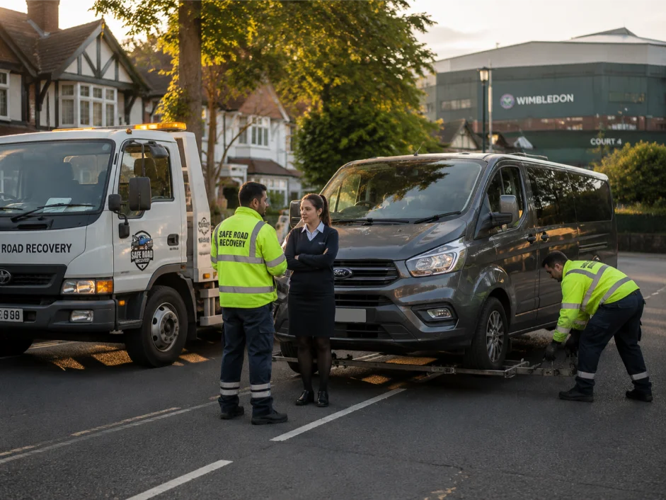 Ford Transit Minibus Recovery Wimbledon London