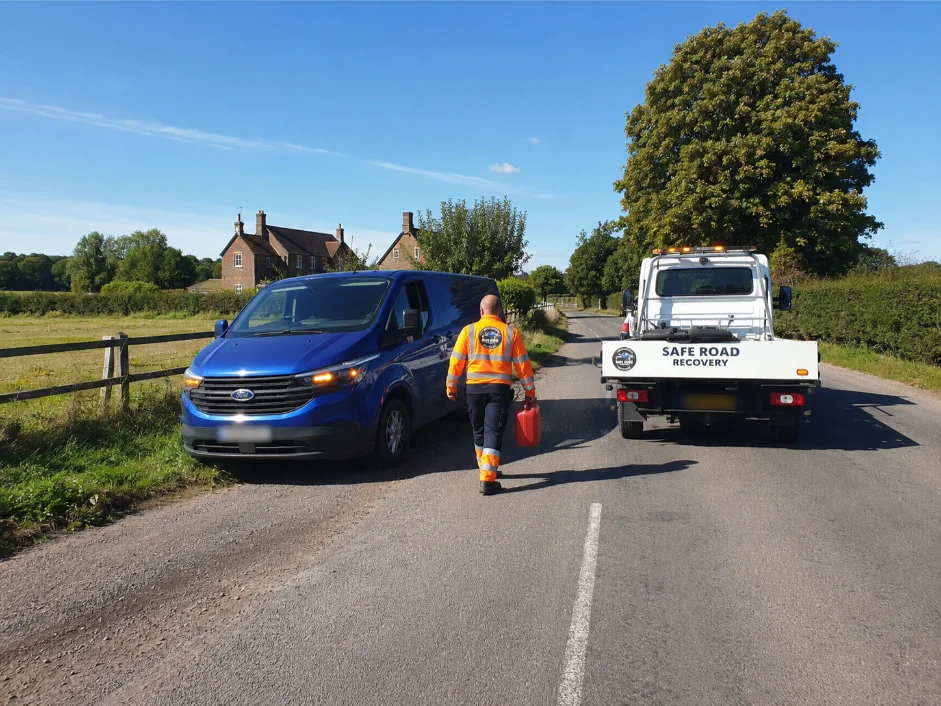 Ford Transit Van Emergency Fuel delivery