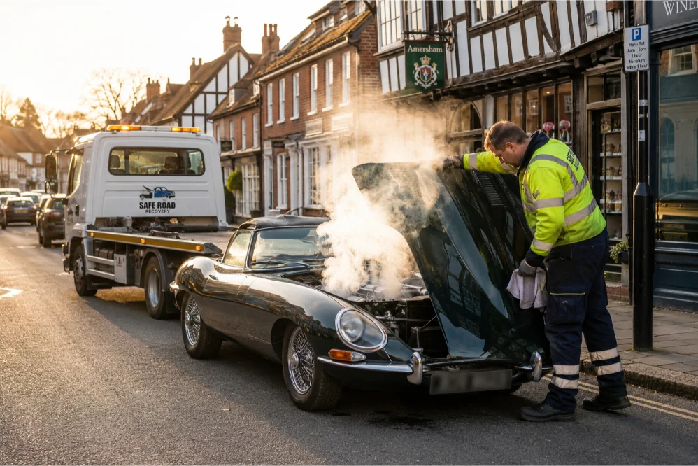 Jaguar E-type Overheating Amersham