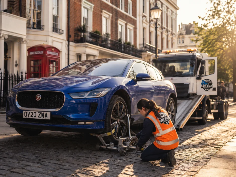 Jaguar I-pace EV Recovery Chelsea London