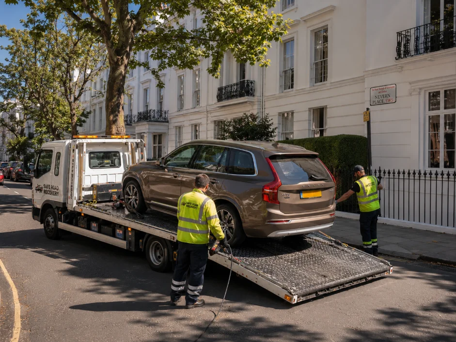 Kensington Car Recovery Volvo XC90 Nevern place