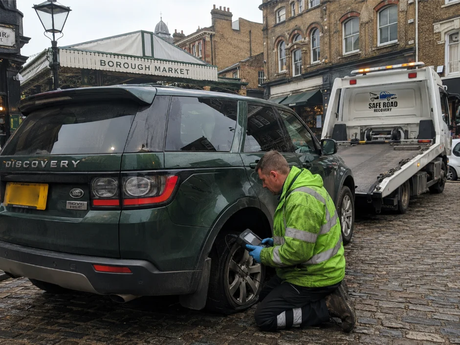 Land Rover Discovery Roadside vehicle Diagnostic