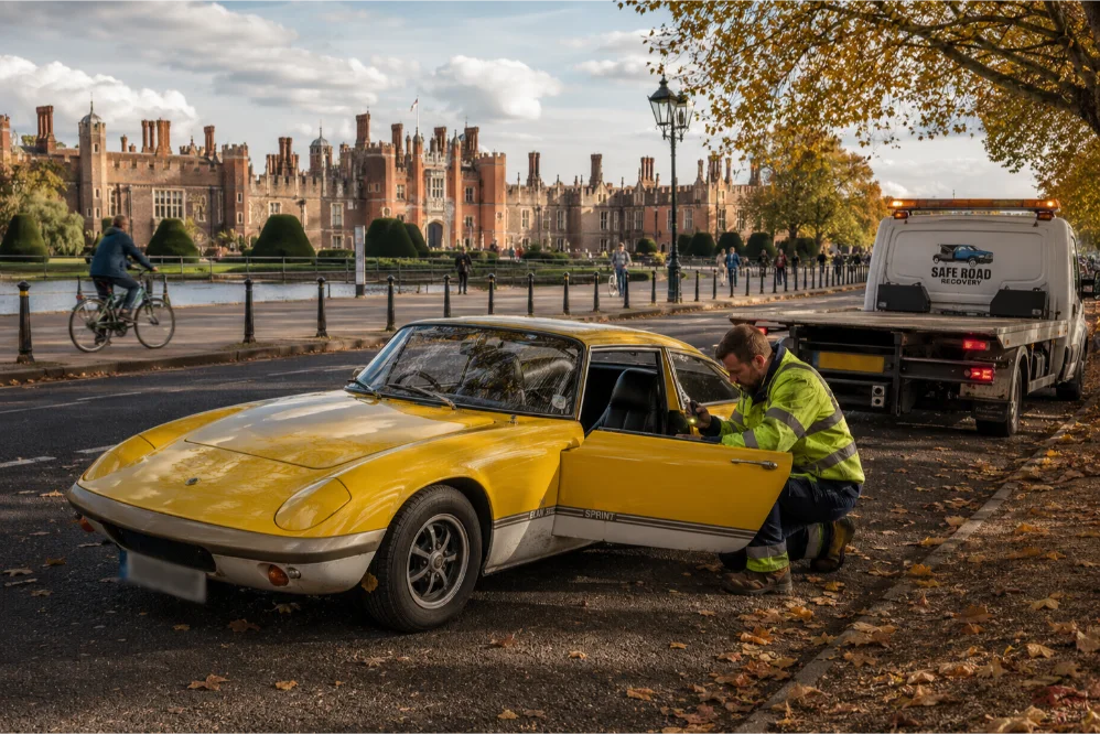 Lotus Elan Sprint Lockout Hampton Court