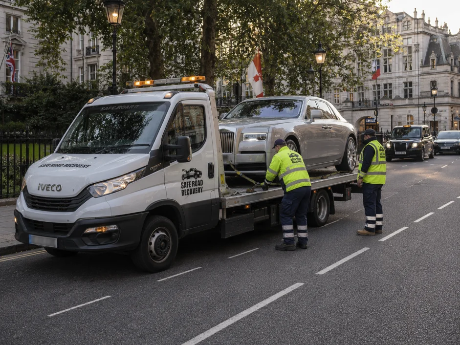Luxury Car Recovery Rolls Royce Phantom Mayfair