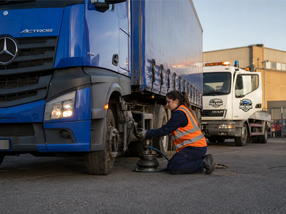 Mercedes Actros Air Suspension Repair Enfield London