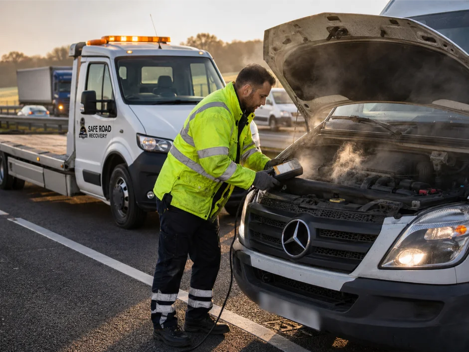 Mercedes Sprinter Engine Diagnostic Roadside assistance