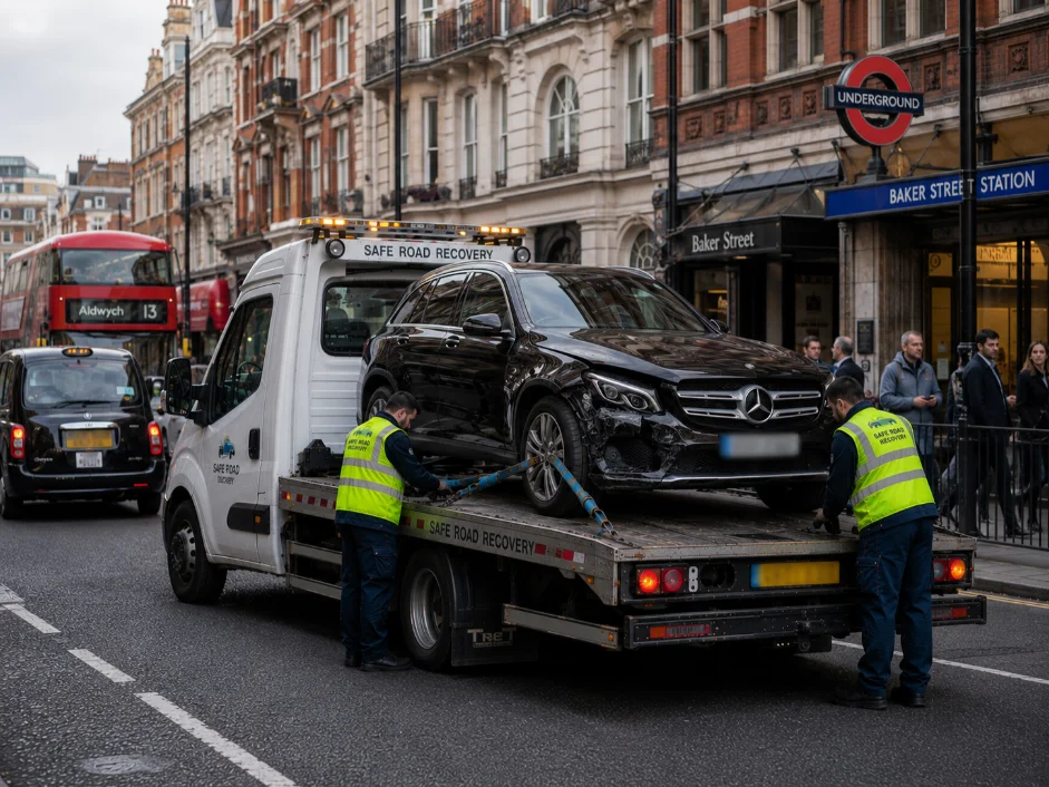 Mercedes SUV Collision Recovery Marylebone