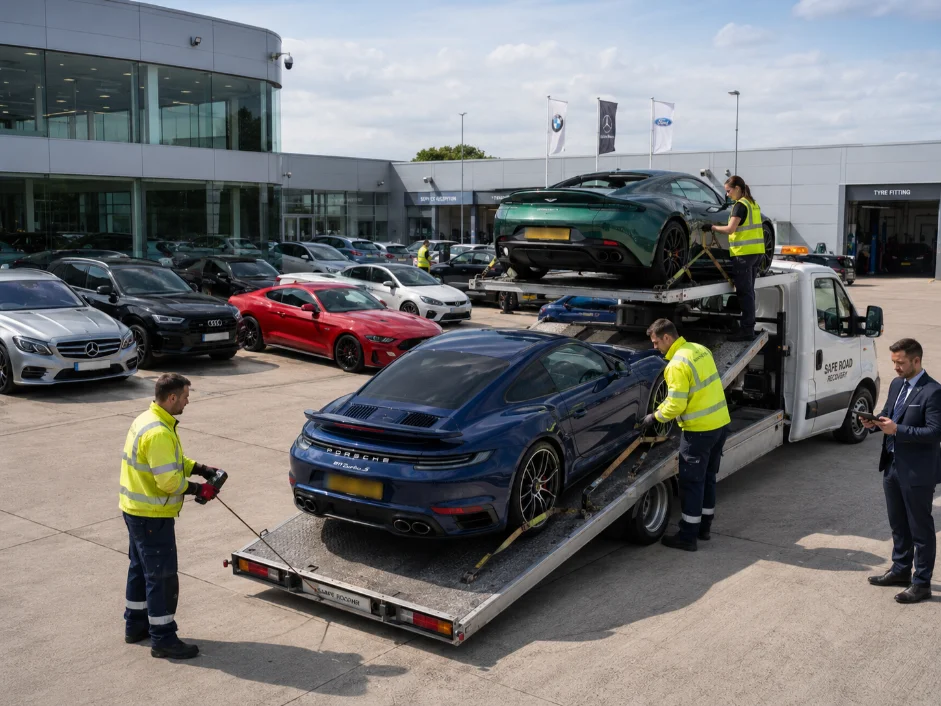 Porsche 911 Aston Martin Vantage Premium Car Transport