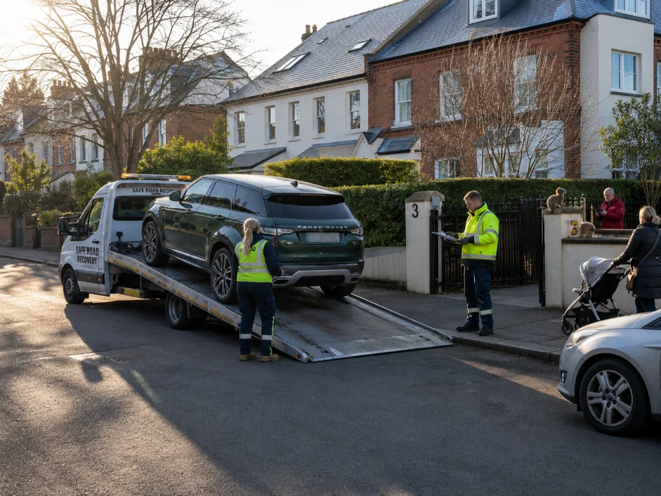Range Rover Evoque Home Vehicle Delivery South Wimbledon