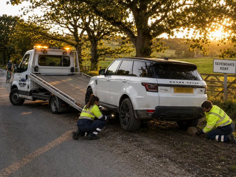 Range Rover Sport Suspension Recovery Sevenoaks