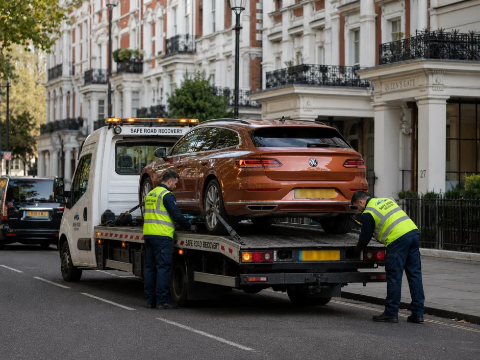 South Kensington Car Recovery Volkswagen arteon shooting Brake Queensgate