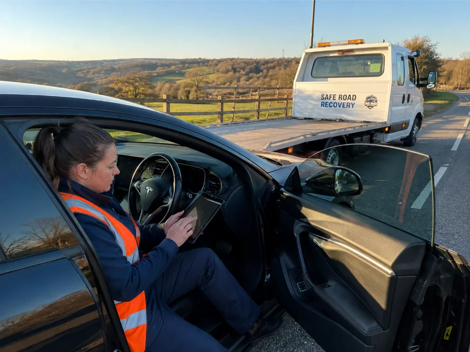 Tesla Roadside Recovery Breakdown assistance