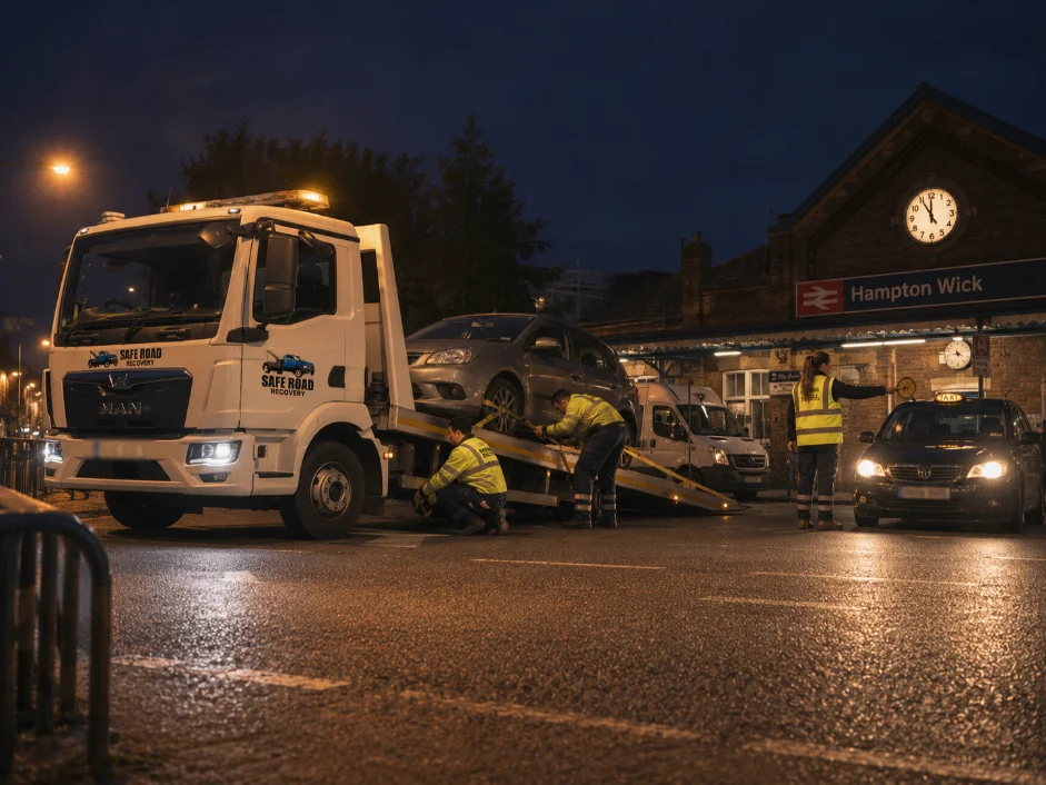 Toyota Corolla Night Recovery Hampton Wick Station