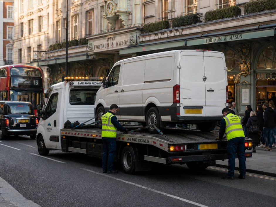 Volkswagen Crafter Van Recovery Piccadilly