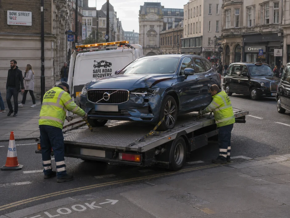 Volvo XC60 Accident Recovery Covent Garden