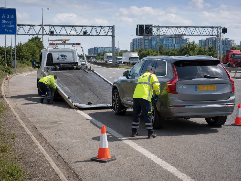 Volvo XC90 Flatbed Recovery A355 Slough