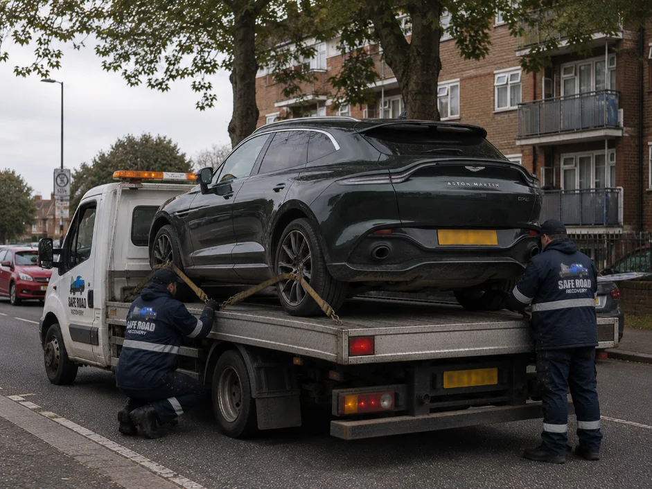 Aston Martin DBX Car Recovery Barking United Kingdom
