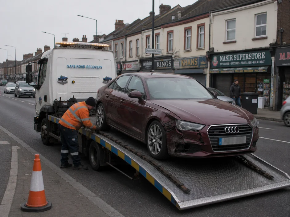 Audi A6 Accident Recovery Ilford