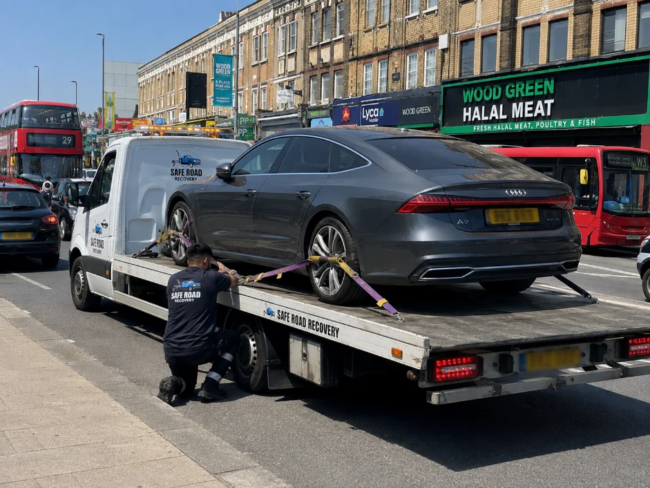 Audi A7 Vehicle Transport Wood Green High Road