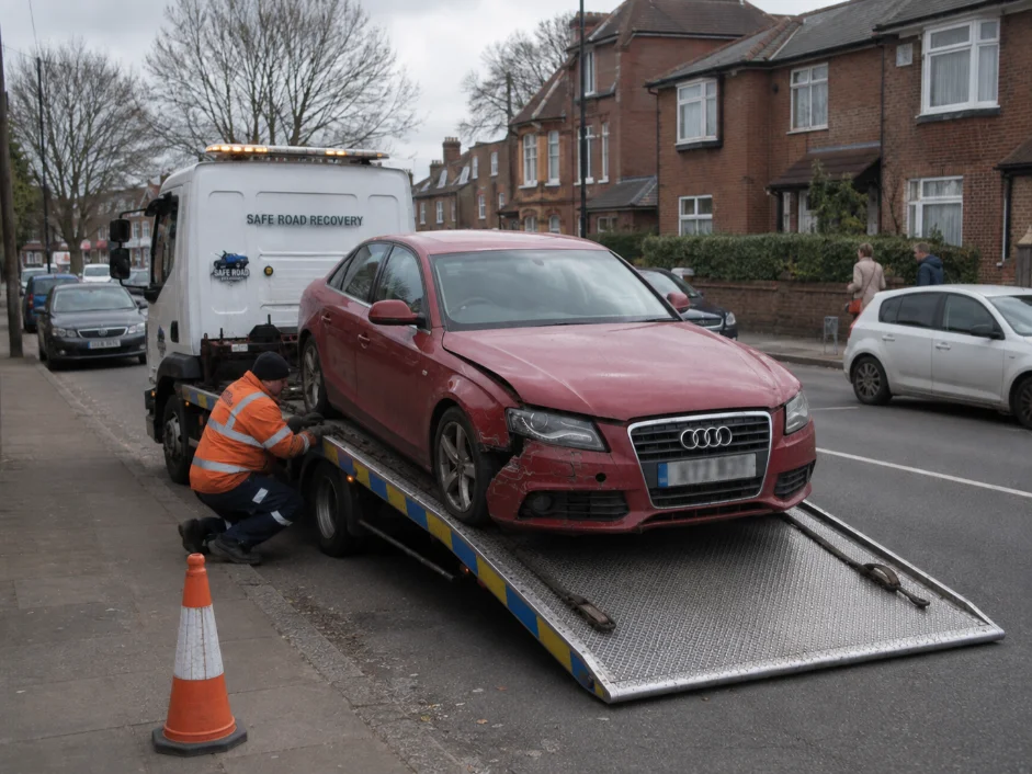 Audi Car Recovery Service in Roehampton, England