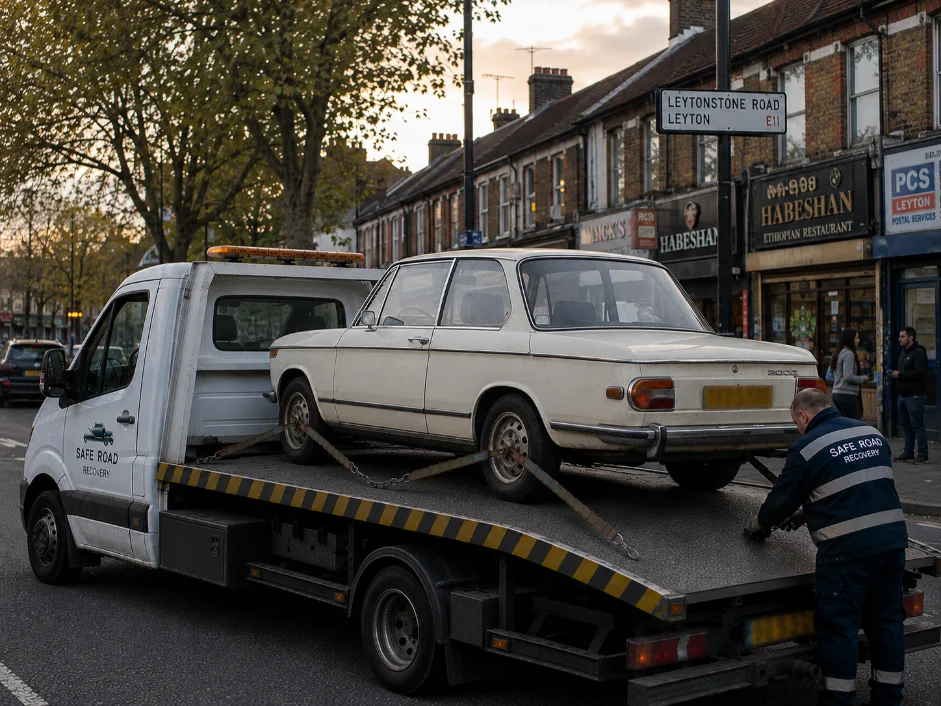 BMW 2002 Classic Car Recovery Leyton, United Kingdom