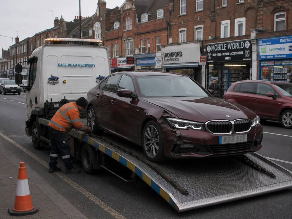 BMW 3 Series Accident Recovery Romford