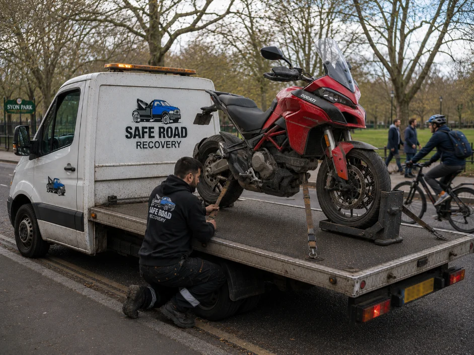 Ducati Motorcycle Recovery in Isleworth