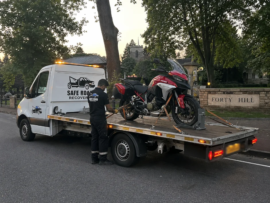 Ducati Multistrada V4 Motorcycle Transport Forty Hill Enfield, United Kingdom
