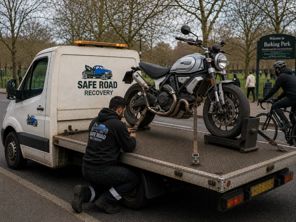 Ducati Scrambler Motorcycle Recovery Barking United Kingdom