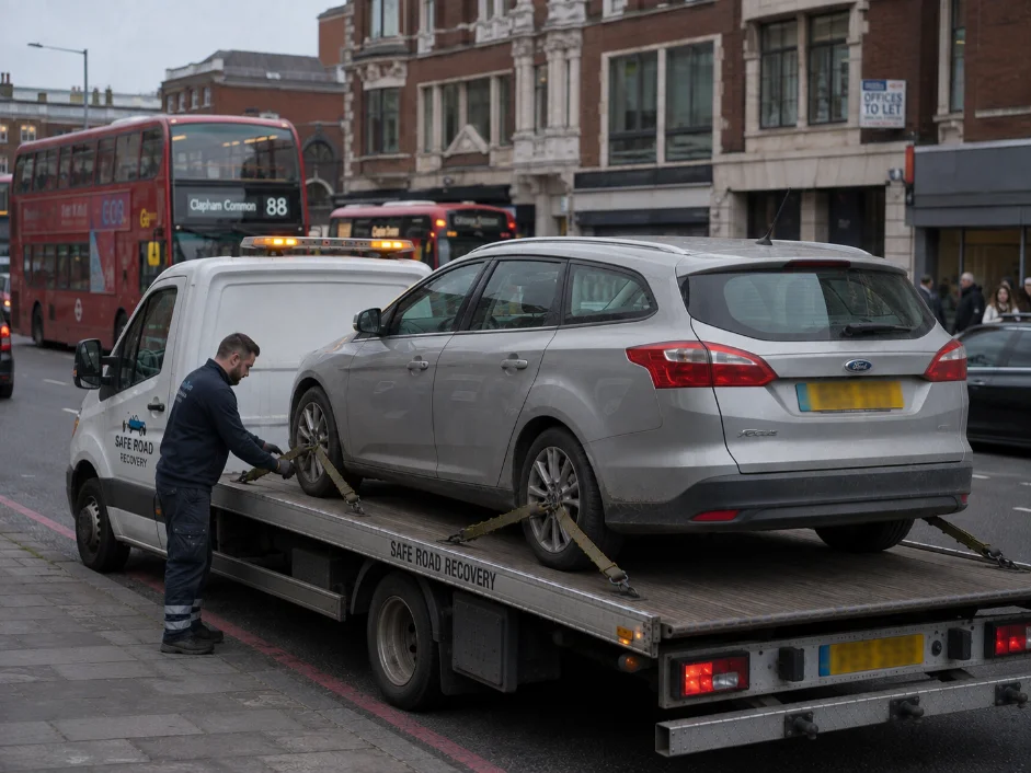 Ford Focus Car Recovery Vauxhall