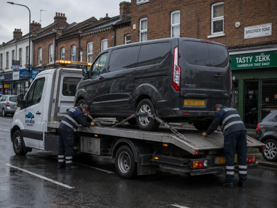 Ford Transit Recovery in Brixton London