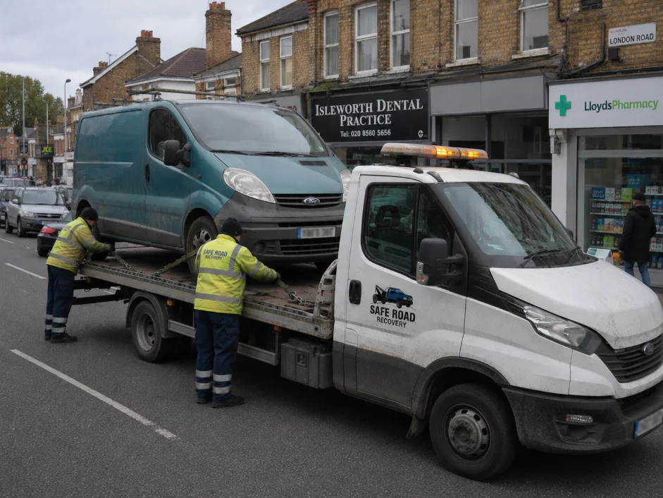 Ford Transit Van Recovery Service in Isleworth, United Kingdom