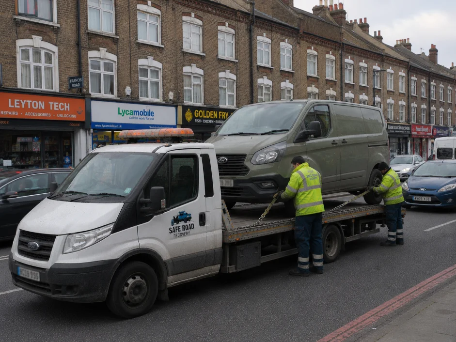 Ford Transit Van Recovery Service Leyton