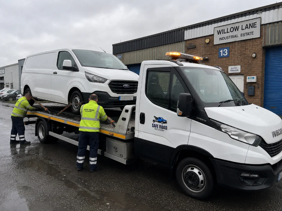 Ford Transit Van Recovery in Mitcham